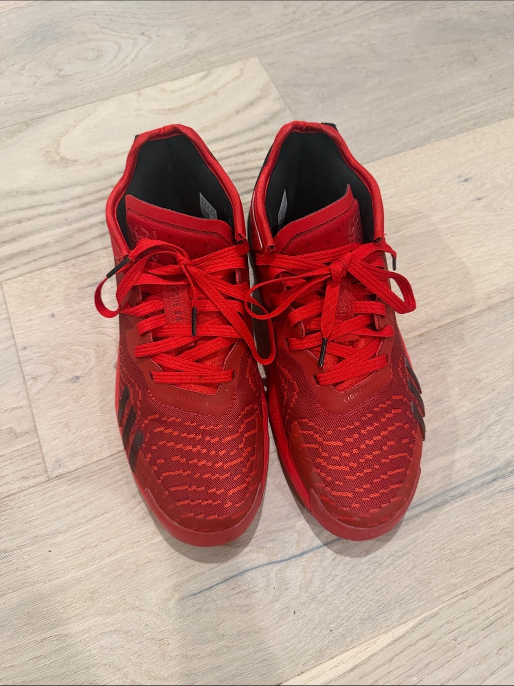 adidas Red Men's Performance Sneakers
